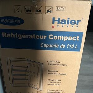 Haier Compact Refrigerator Box